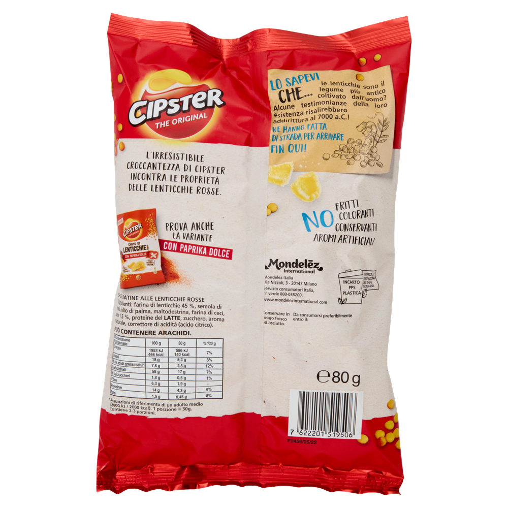Chips Di Lenticchie Con Sale Cipster - Foto 3