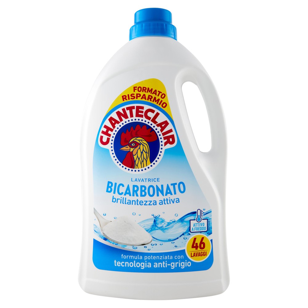 Detersivo Liquido Lavatrice Bicarbonato Chanteclair 46 Lavaggi - Foto 1