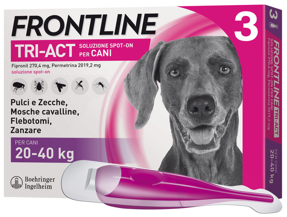 Frontline Tri-Act Cani Kg 20-40 - Foto 1