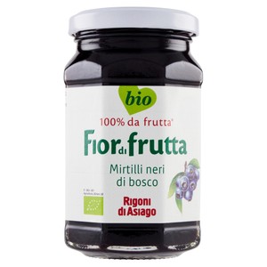 Confettura Fiordifrutta Ai Mirtilli Neri Biologici Rigoni Di Asiago - Foto 1