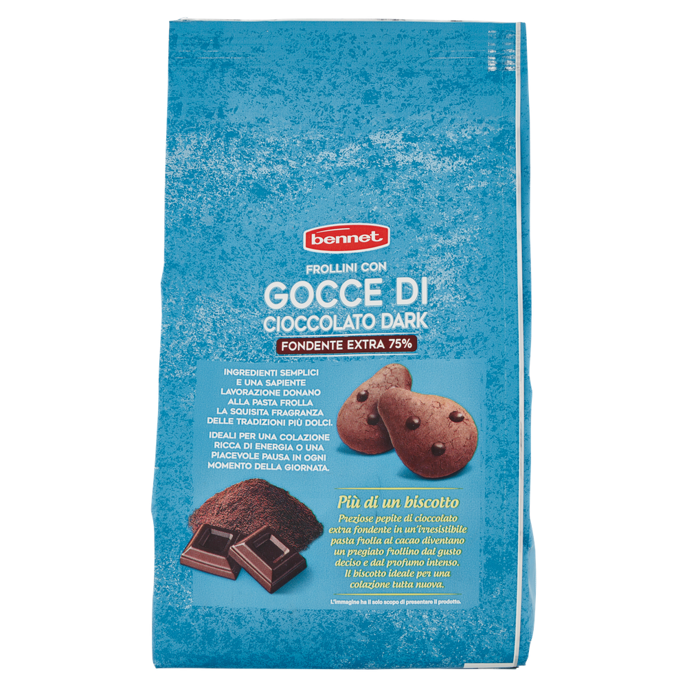 Frollini Con Gocce Di Cioccolato Dark Bennet - Foto 3