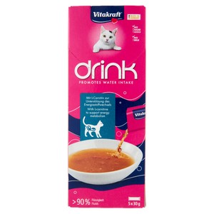 Snack Gatto Salmone E Carnitina Vitadrink - Foto 1