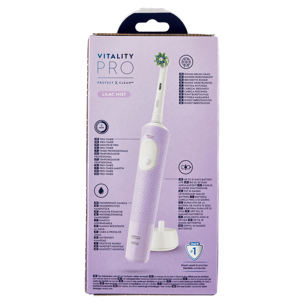 Spazzolino Elettrico Vitality Pro Lilla Oral-B - Foto 3