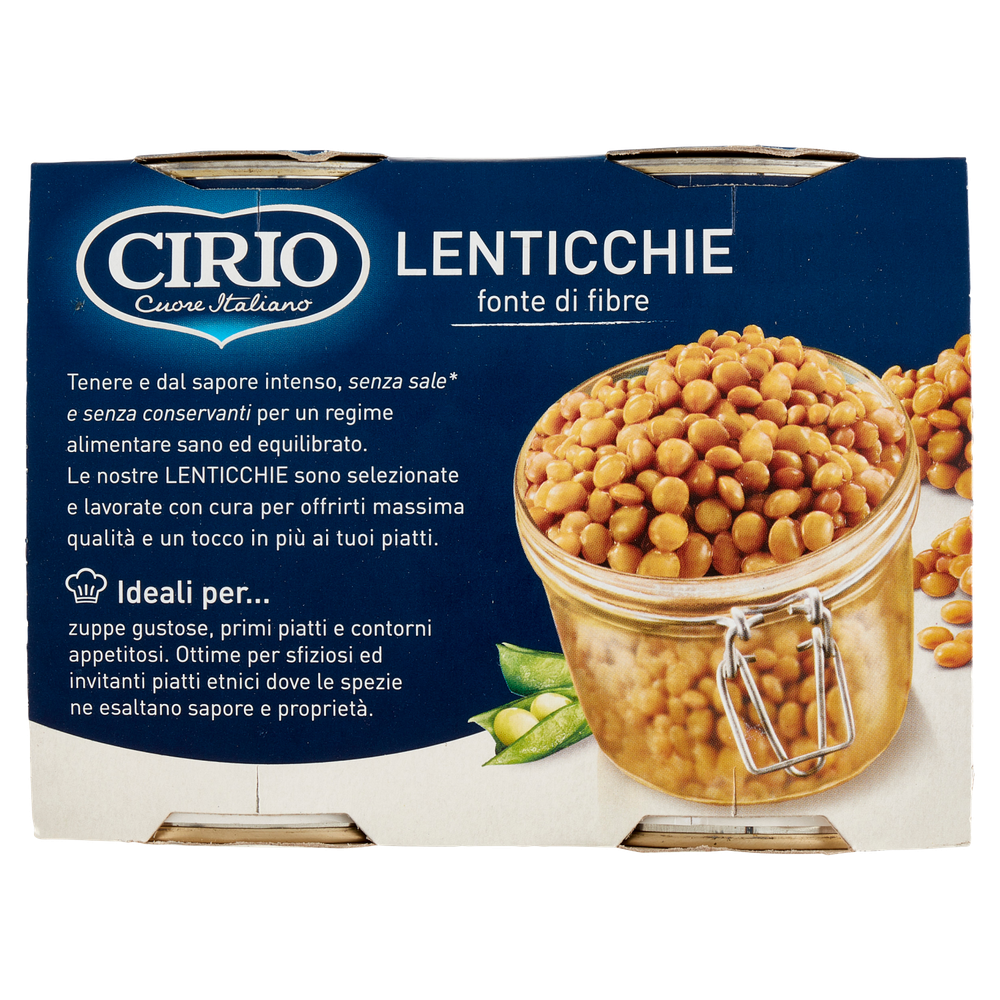 Lenticchie 2x410g Cirio - Foto 3