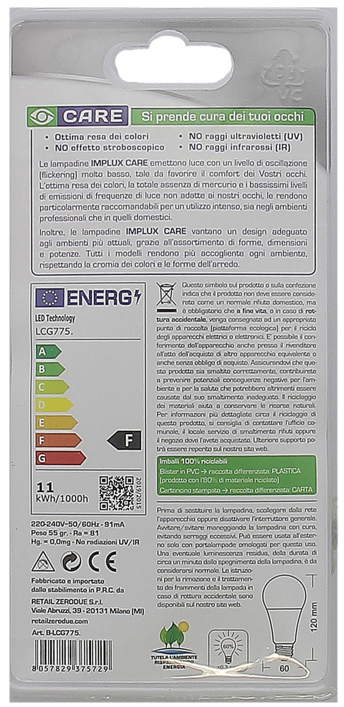 2 Lampadine A Led A Goccia 75we27 Luce Calda Implux - Foto 2