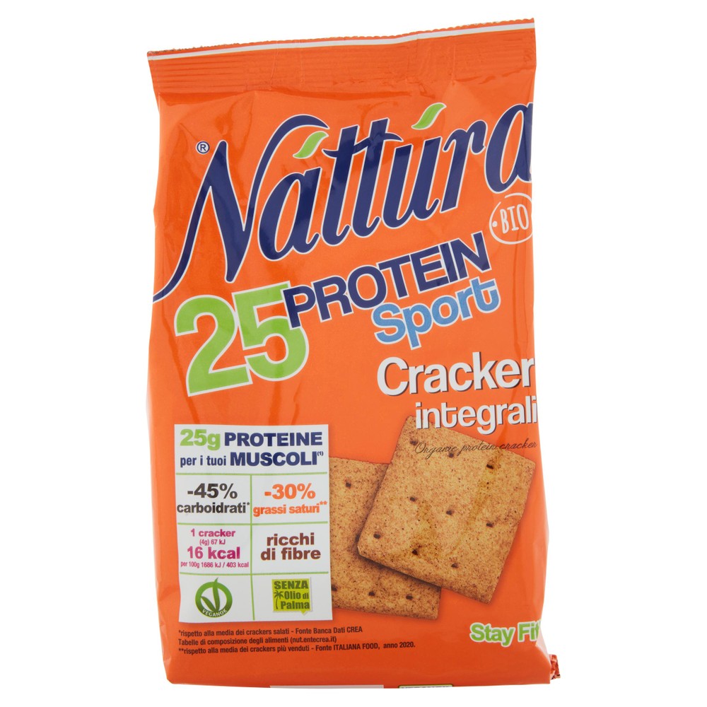 Cracker Integrali Biologici Protein Sport Nattura Online