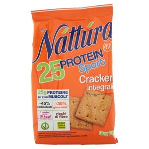 Cracker Integrali Biologici Protein Sport Nattura