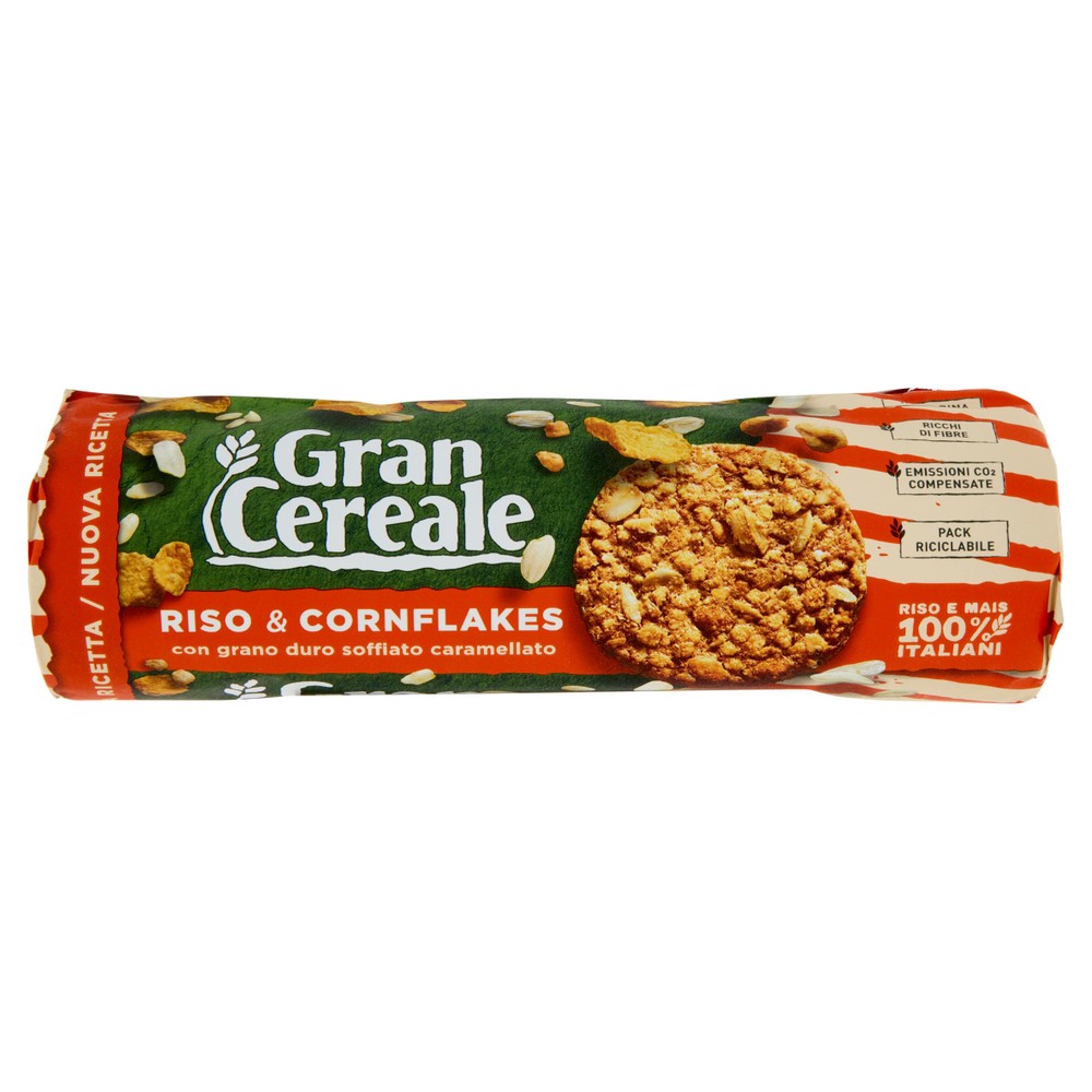 Biscotti Gran Cereale Con Riso E Cornflakes In Tubo Barilla - Foto 1