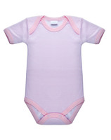 Body Neonata Mezza Manica 3/6 Rigato Rosa Intimami Body Neonata Mezza Manica 3/6 Rigato Rosa Intimami