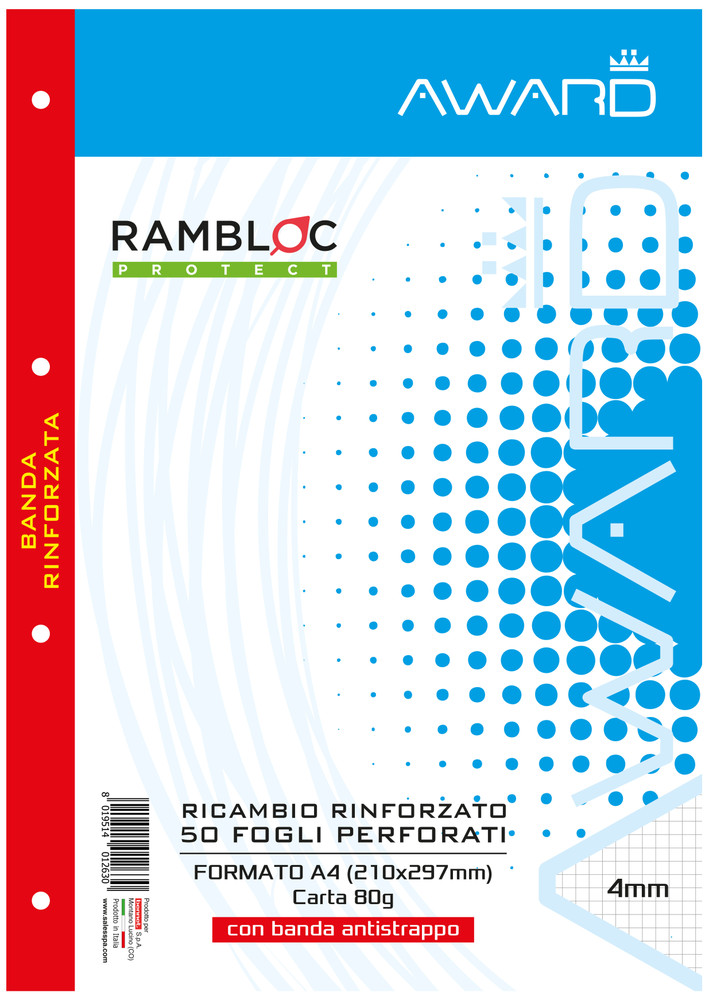 Ricambio Rinforzato A4 Rambloc Protect Award - Foto 1