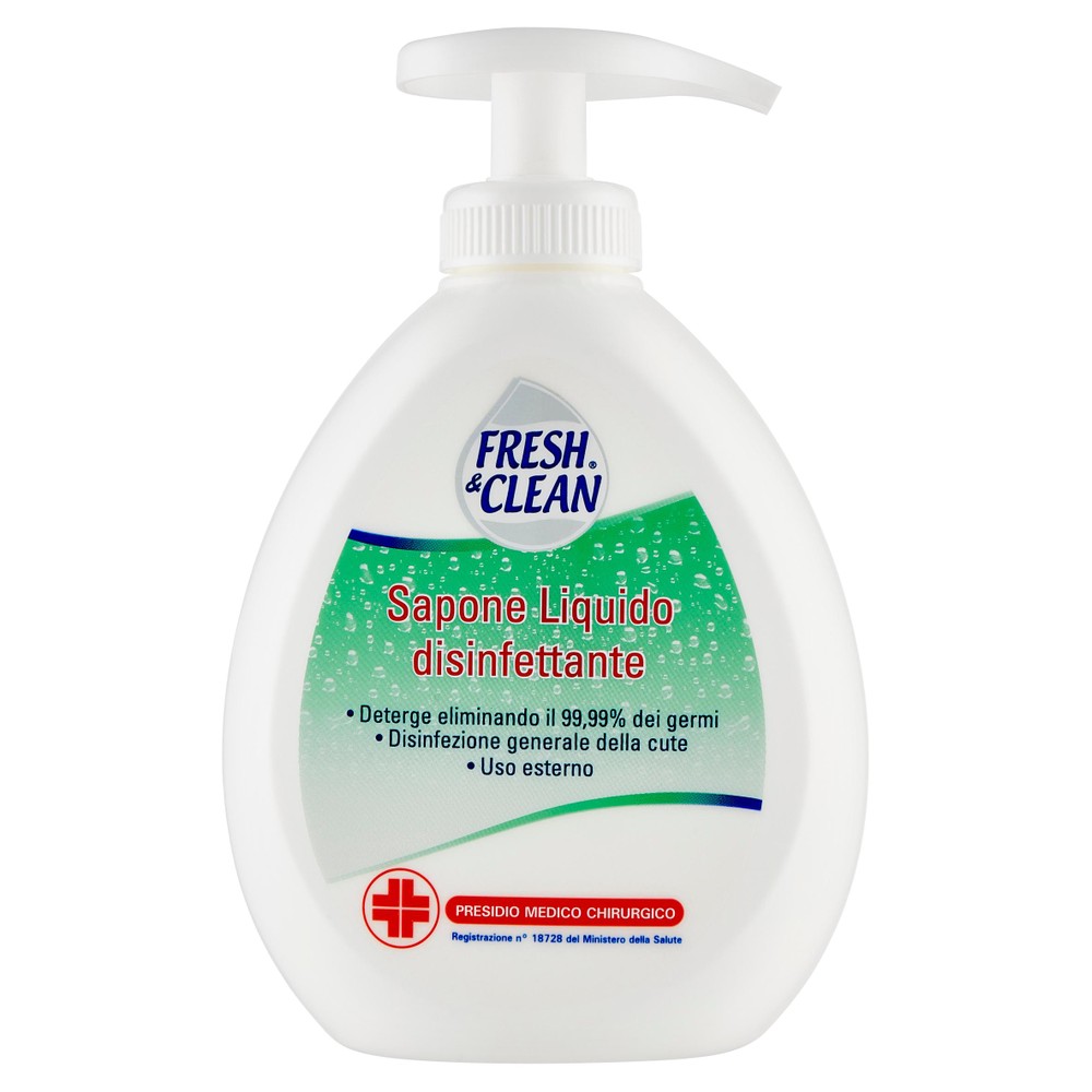 Sapone Liquido Disinfettante Fresh & Clean - Foto 1