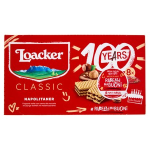 Wafer Classic Napolitaner Con Crema Di Nocciole Italiane 8x45g Loacker - Foto 1