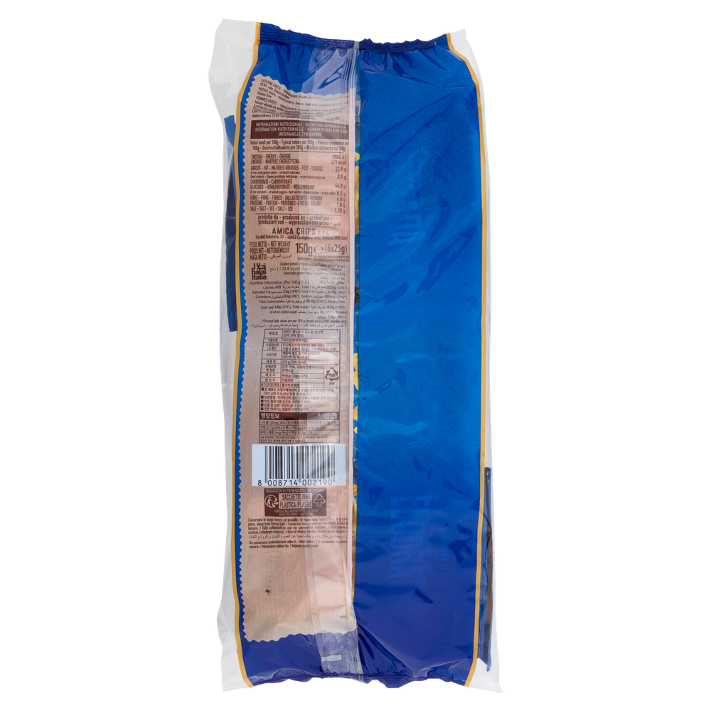 Patatine Eldorada Tradizionali 6x25g Amica Chips - Foto 3