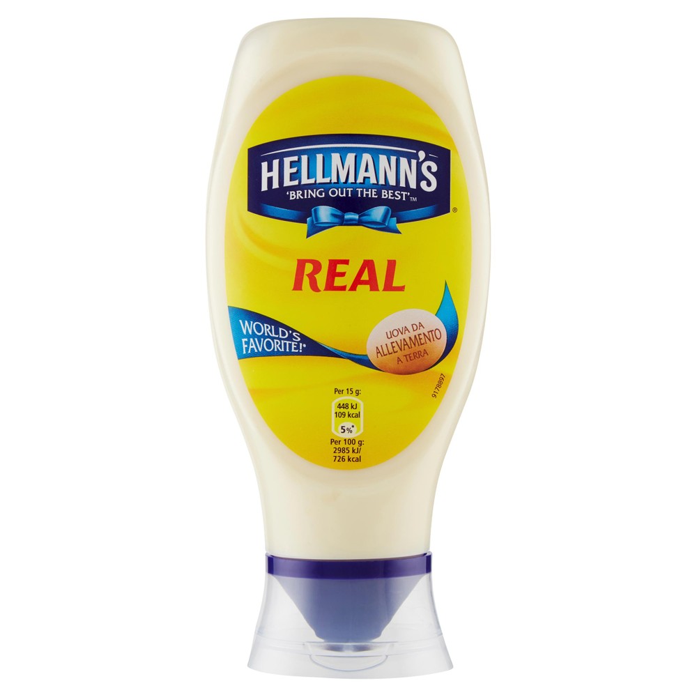 Maionese Real Topdown Hellmann's