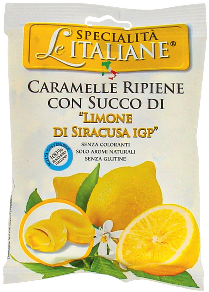 Caramelle Ripiene Limone Di Siracusa Igp Le Specialita' Italiane