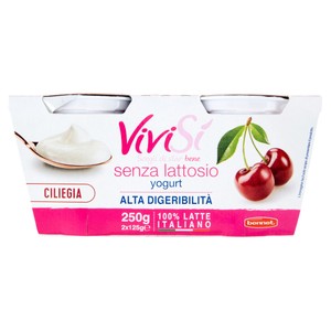 Yogurt Ciliegia Senza Lattosio Bennet Vivisi'2 Da Gr.125