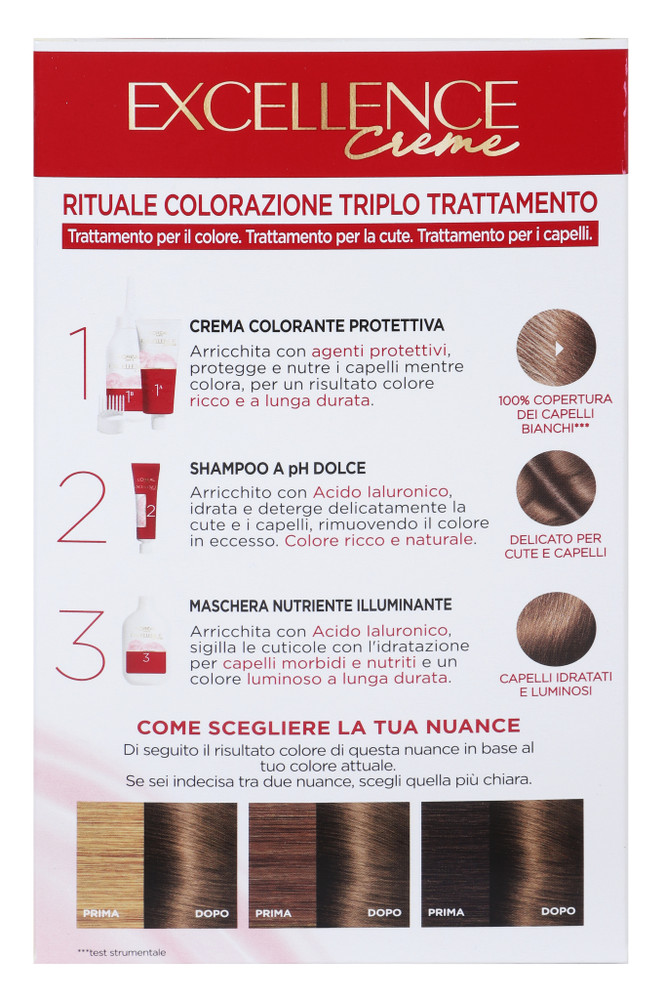 Colorazione Capelli N.6 Biondo Scuro Excellence - Foto 3
