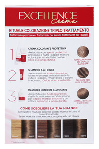 Colorazione Capelli N.6 Biondo Scuro Excellence - Foto 3