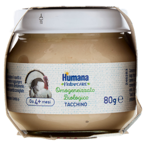 Omogeneizzato Di Tacchino Bio Humana Conf. Da 2 - Foto 2