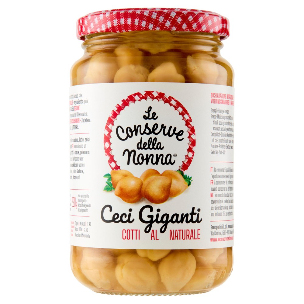 Ceci Giganti Cotti Al Naturale Le Conserve Della Nonna - Foto 1