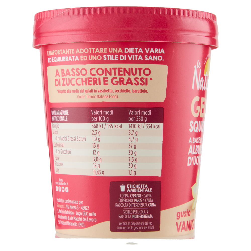 Le Naturelle Gelato Squisito E Leggero A Base Di Albume D'uovo - Foto 2