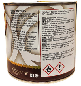Impregnante Base Solvente Mogano Bravo Colors L.0,75 - Foto 2