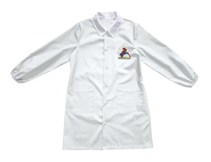 Grembiule Asilo Bambino 6 Anni Bianco - Foto 1