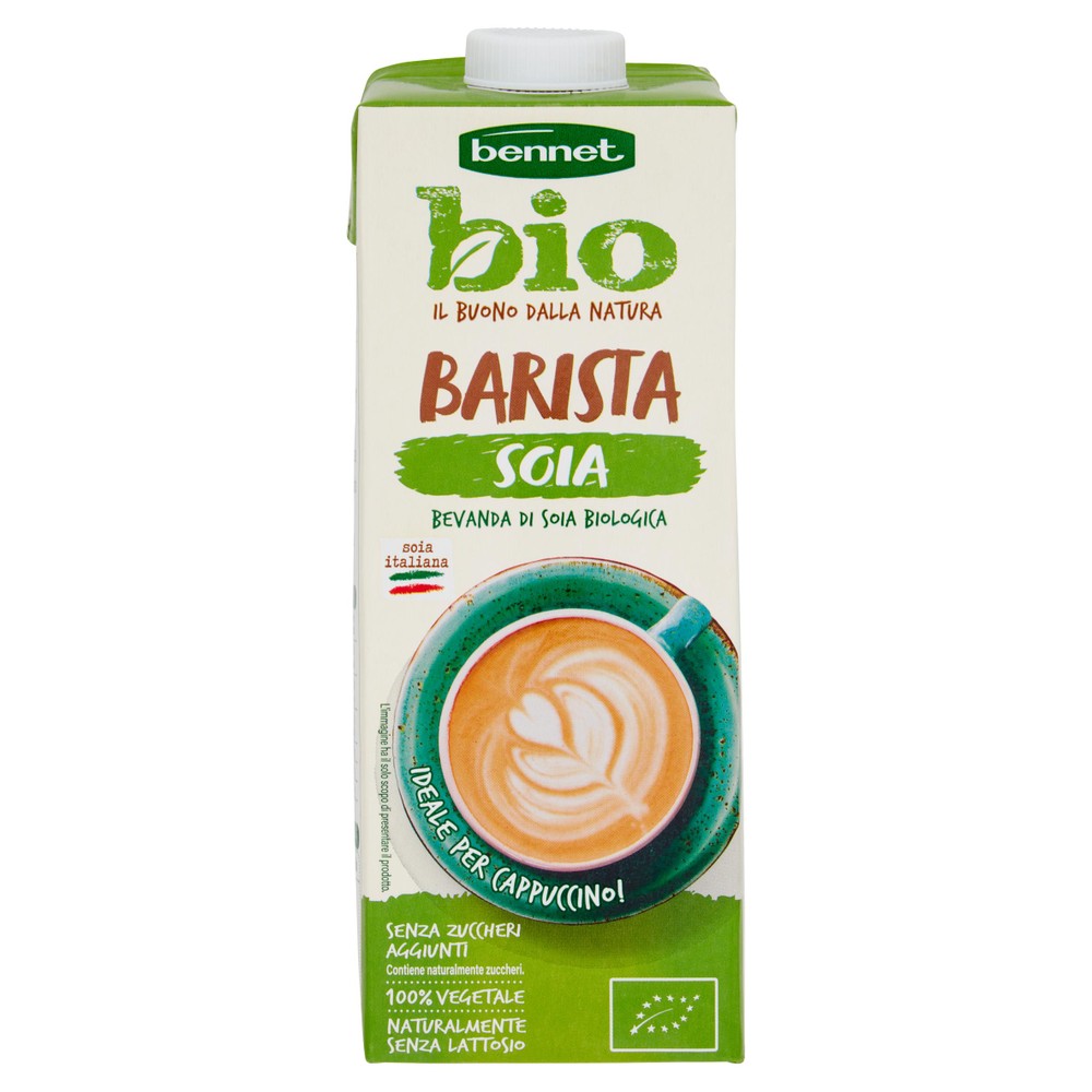 Bevanda Soia Barista Bio Bennet - Foto 1