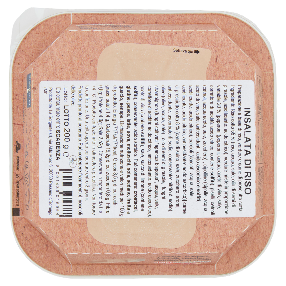 Insalata Di Riso Con Forchettina La Sorgente - Foto 3