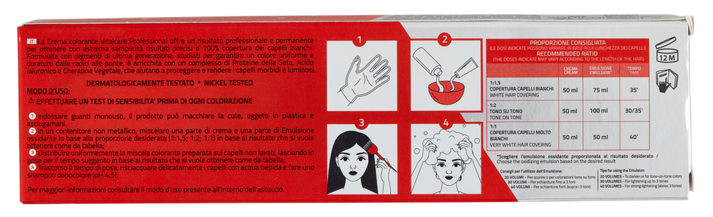 Vitalcare Crema Colorante Nero - Foto 3
