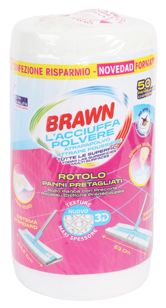 Acciuffapolvere Rotolo 50 Brawn - Foto 1