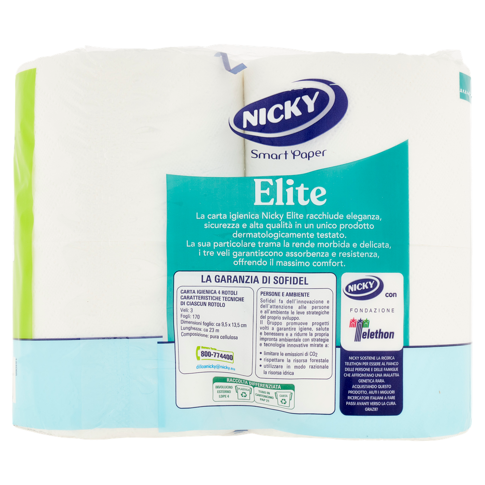 Carta Igienica 3 Veli Nicky Elite - Foto 3