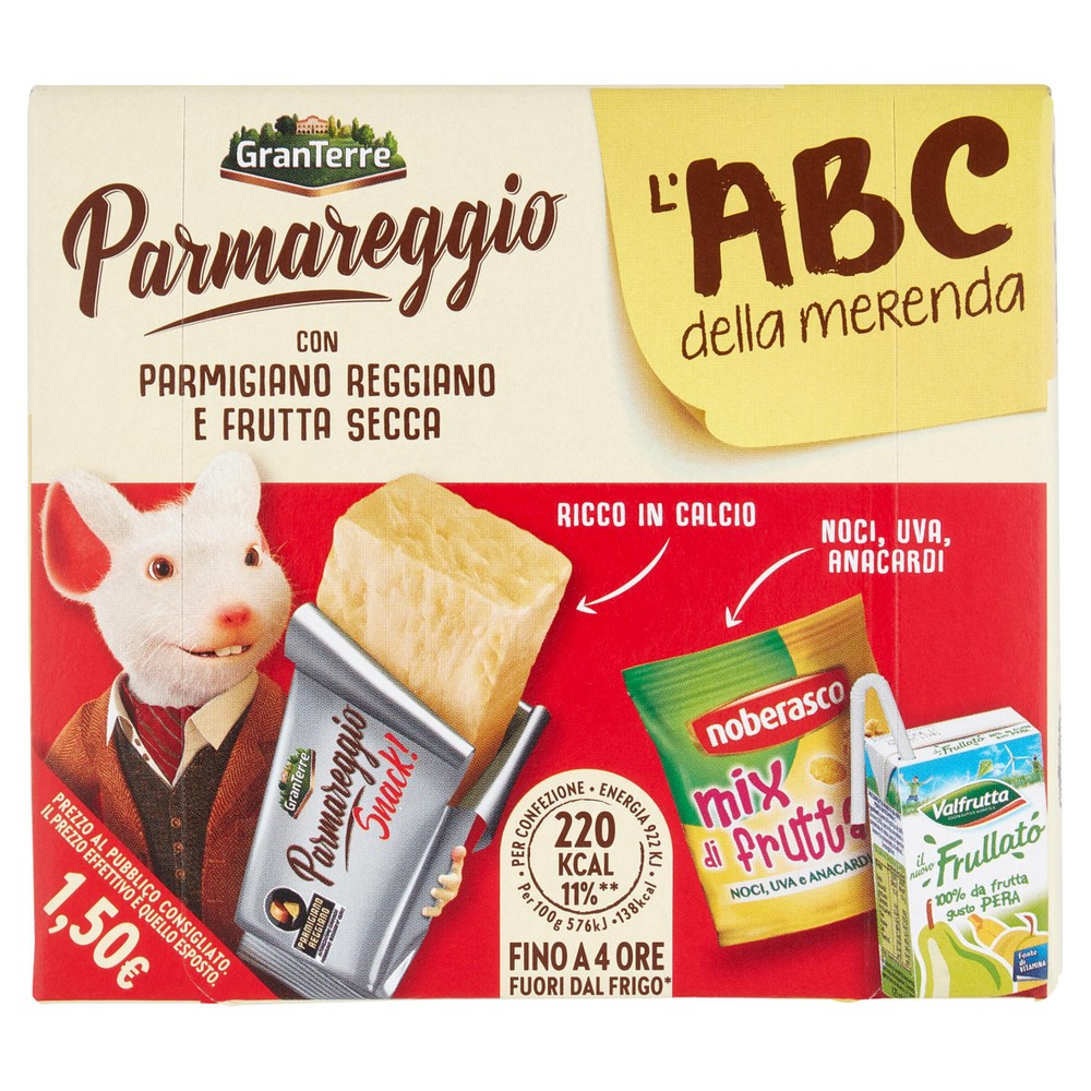 L'abc Della Merenda Snack + Frutta Secca Parmareggio