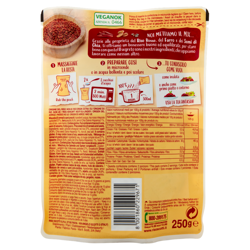 Scotti Riso Rosso Farro