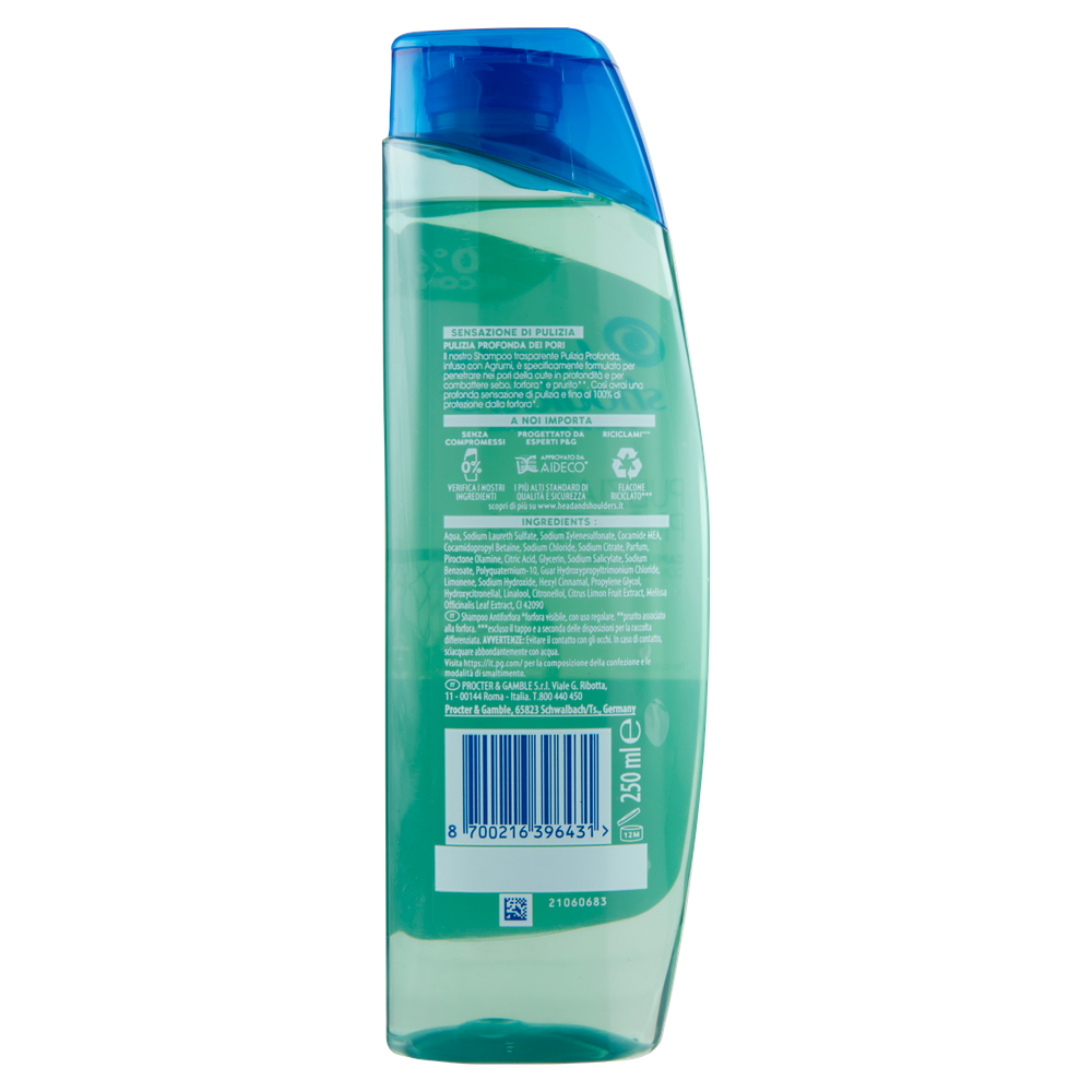 Shampoo Pulizia Profonda Cute Grassa Head & Shoulders - Foto 3