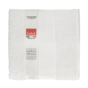Asciugamano Spugna Cm60x110 Bianco Gabel - Foto 1
