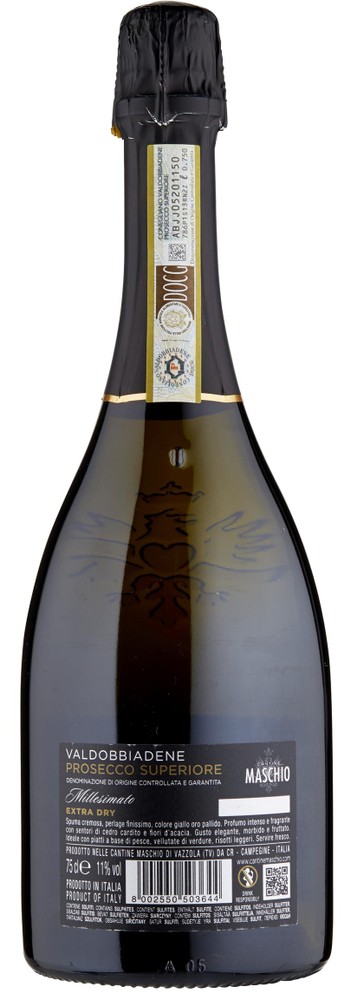 Prosecco Millesimato Docg Superiore Valdobbiadene Maschio - Foto 3