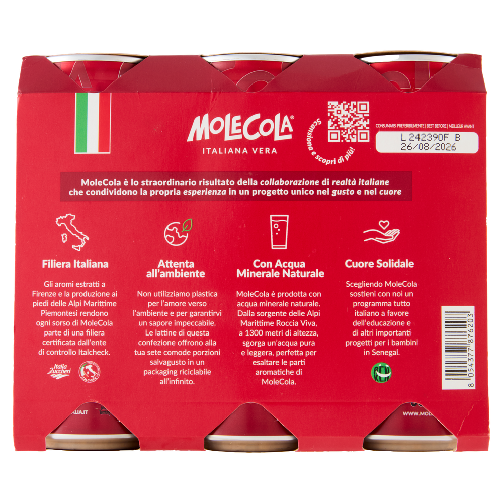 Cola In Acqua Minerale Naturale Molecola - Foto 3