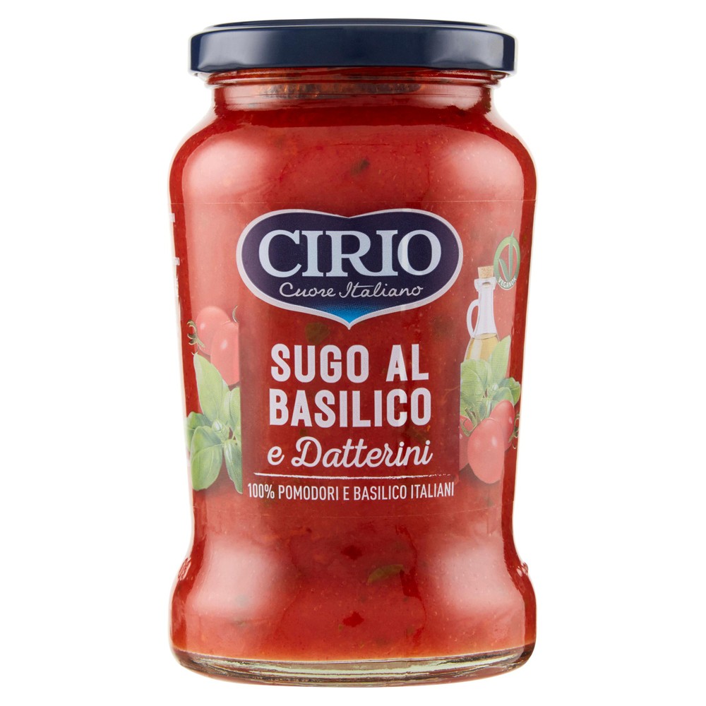 Sugo Al Basilico E Pomodori Datterini Cirio - Foto 1