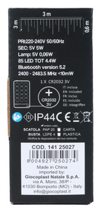 Tenda Sfalsata 85 Led App I Light Fantasy Smart Rgb  L 3 X H Max  0 6 M - Foto 2