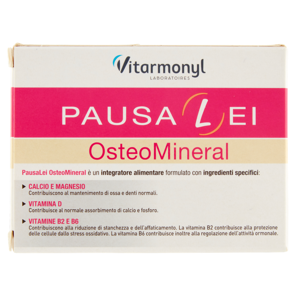 Pausa Lei Osteomineral Vitarmonyl 30+30 Compresse