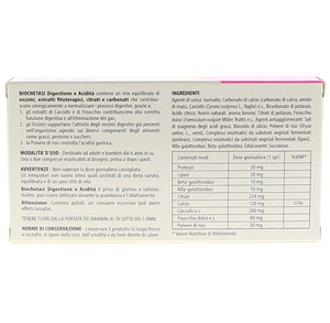 Biochetasi Digestione E Acidità Compresse Masticabili - Foto 3