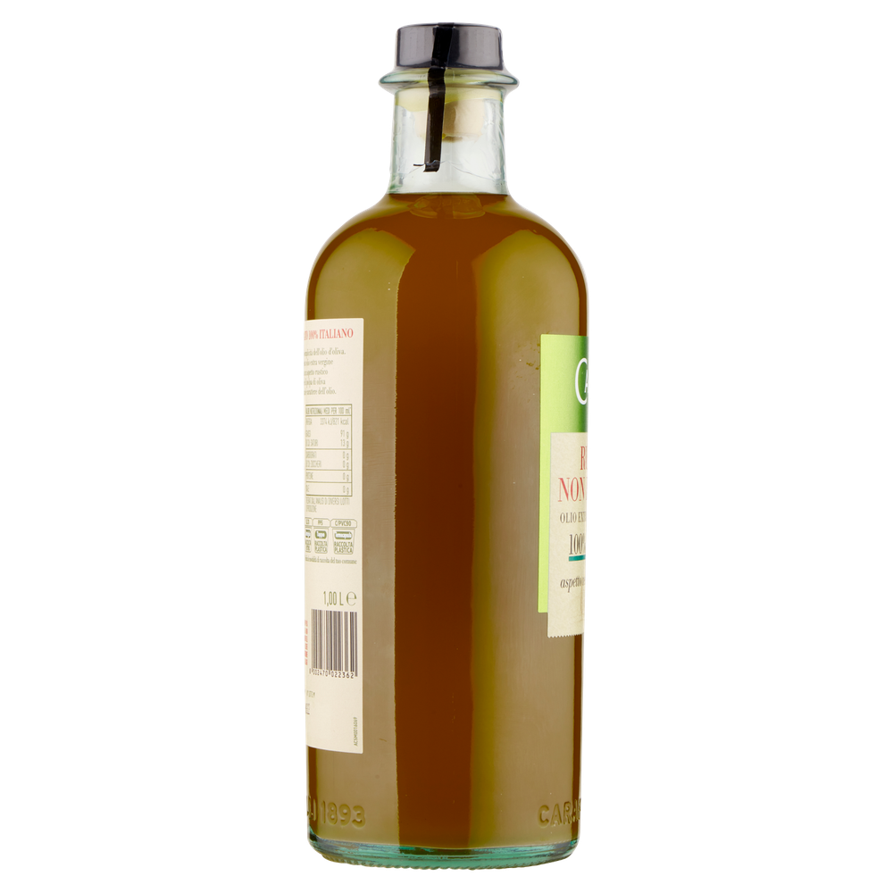 Olio Extra Vergine D'oliva 100% Italiano Rustico Non Filtrato Carapell - Foto 2