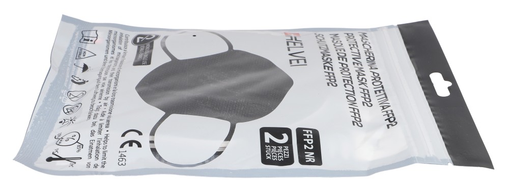 Maschera Protettiva Ffp2 Nera - Foto 2