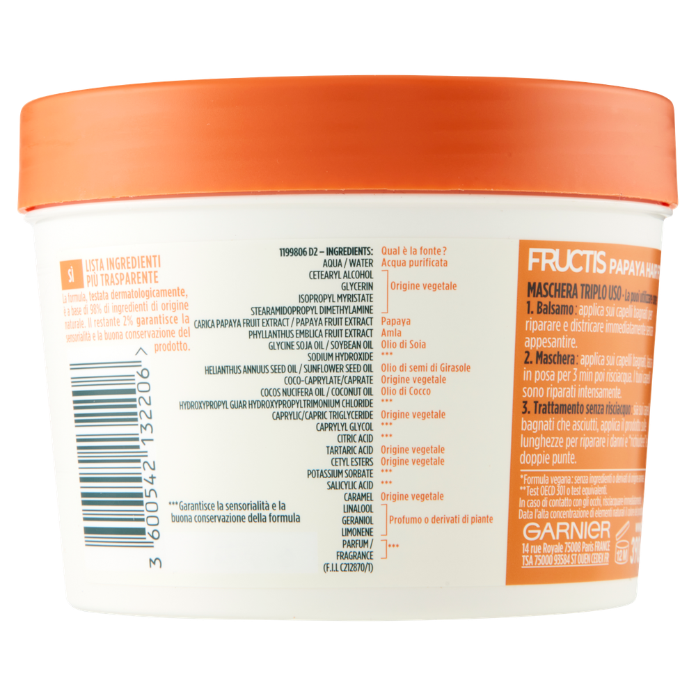 Maschera Fructis Papaya Garnier - Foto 3