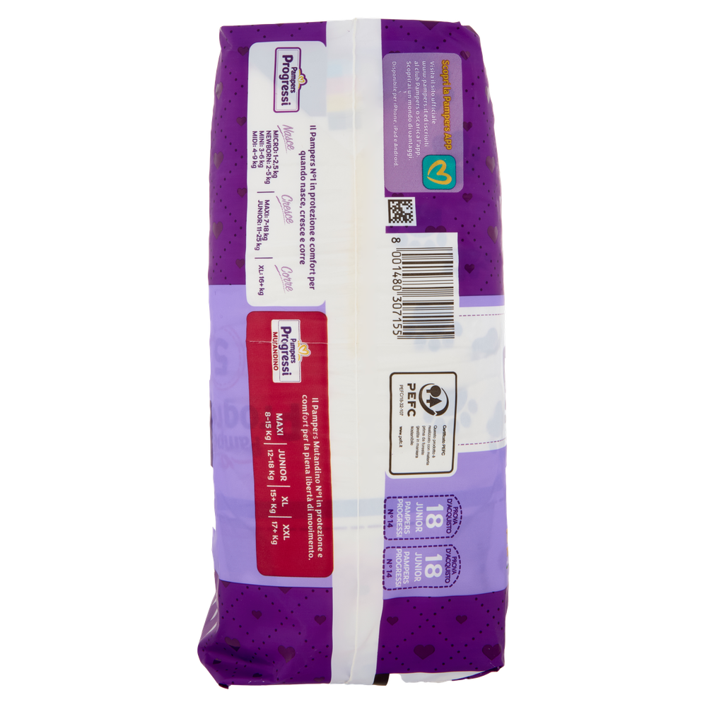 36 Pannolini Progressi Taglia Junior Pampers - Foto 2