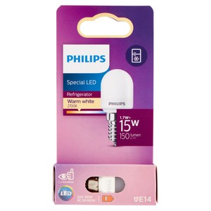 Lampadina Led Tubolare Frigo T25 15w Attacco E14 Luce Calda Philips - Foto 1