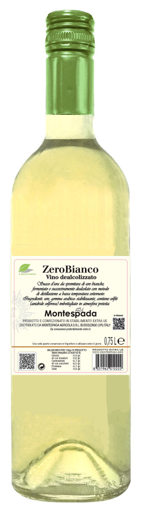Zero Bianco Vino Dealcolizzato Da Uve Traminer - Foto 2