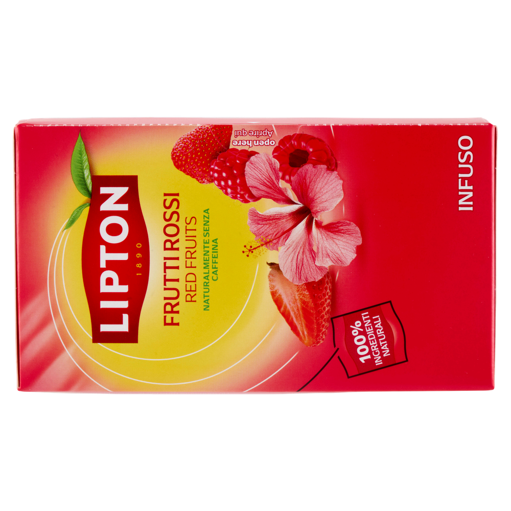 Infuso Frutti Rossi Lipton, Conf.20 Filtri - Foto 3