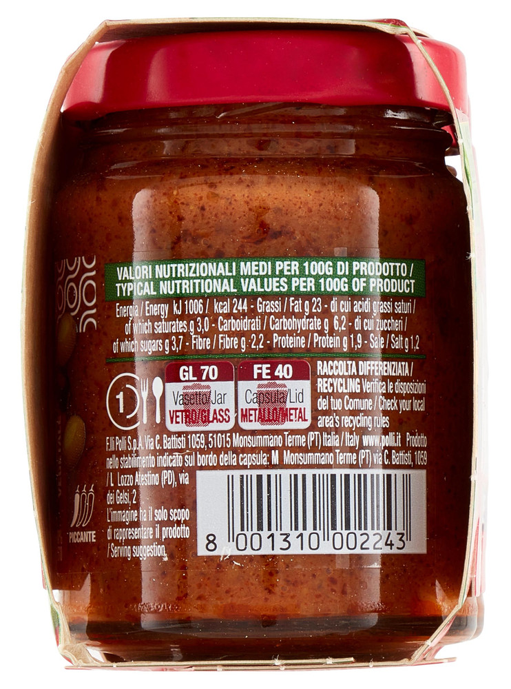 Ragu' Vegetale Di Olive 100% Plant Based Senza Glutine 2x90g Polli - Foto 2